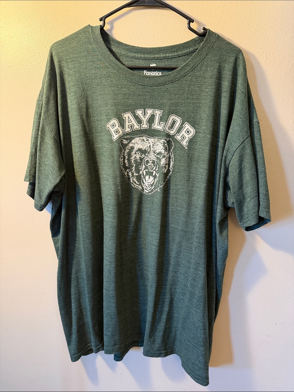 Fanatics Green Baylor 3XL Bear Graphic Tee